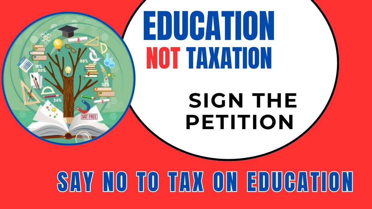 EducationNotTax's tweet photo. Please help us get our petition to 200,000 signatories before the Lords discussion on Sept 5th.   Sign and share .... https://t.co/0q5q5zuhAV   #EducationNotTaxation https://t.co/RjjG4cAYdr