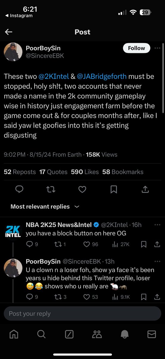 OkayDanger's tweet image. Dude is actually projecting his irrelevancy on people that actually know how to run social media pages 😅 @SincereEBK i will diddle you one day.