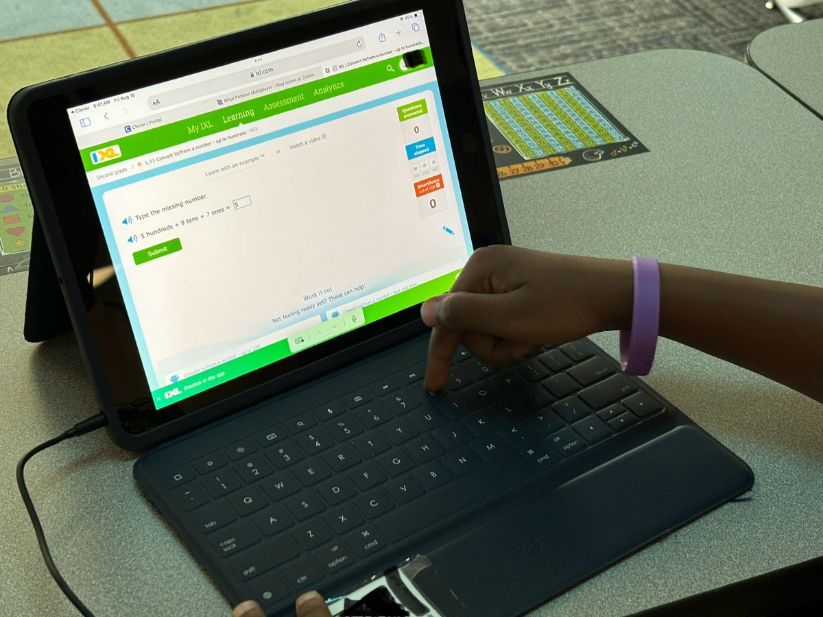 2nd graders were busy learning and reviewing the skills of graphing, comparing 3-digit numbers, and place value! Great work to end the week! <a href="/eastridgeelemen/">eastridge elementary</a> <a href="/msdwarren/">MSD of Warren Township</a> #WarrenWill