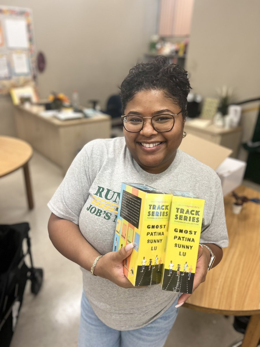 Thank you so much to everyone who contributed to my <a href="/DonorsChoose/">DonorsChoose</a> classroom project! Our novels arrived today📖. We can’t wait to dive into <a href="/JReynoldsbooks/">jasonreynoldsbooks</a> Track Series🏃🏾‍♀️🏃🏻‍♀️🏃🏿‍♂️🏃🏼‍♂️#falconpride #jobsnotfinished <a href="/SunriseFalcons/">Sunrise Middle School</a> <a href="/browardschools/">Broward Schools</a> <a href="/JAY_R_SOHN/">Jay Sohn</a> <a href="/BCPSCentral/">BCPS Central Regional Office</a>