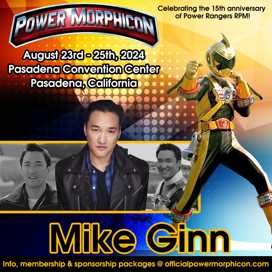 Mike Ginn (@mikeginn) on Twitter photo Hey friends! Will be seeing you all at <a href="/PowerMorphicon/">Power Morphicon Convention: 2026</a> next week! Will be great seeing all of your beautiful faces again! It's been too long! ❤️ #RPM get in gear! 🏎️🐓🚁😆 Hey friends! Will be seeing you all at <a href="/PowerMorphicon/">Power Morphicon Convention: 2026</a> next week! Will be great seeing all of your beautiful faces again! It's been too long! ❤️ #RPM get in gear! 🏎️🐓🚁😆