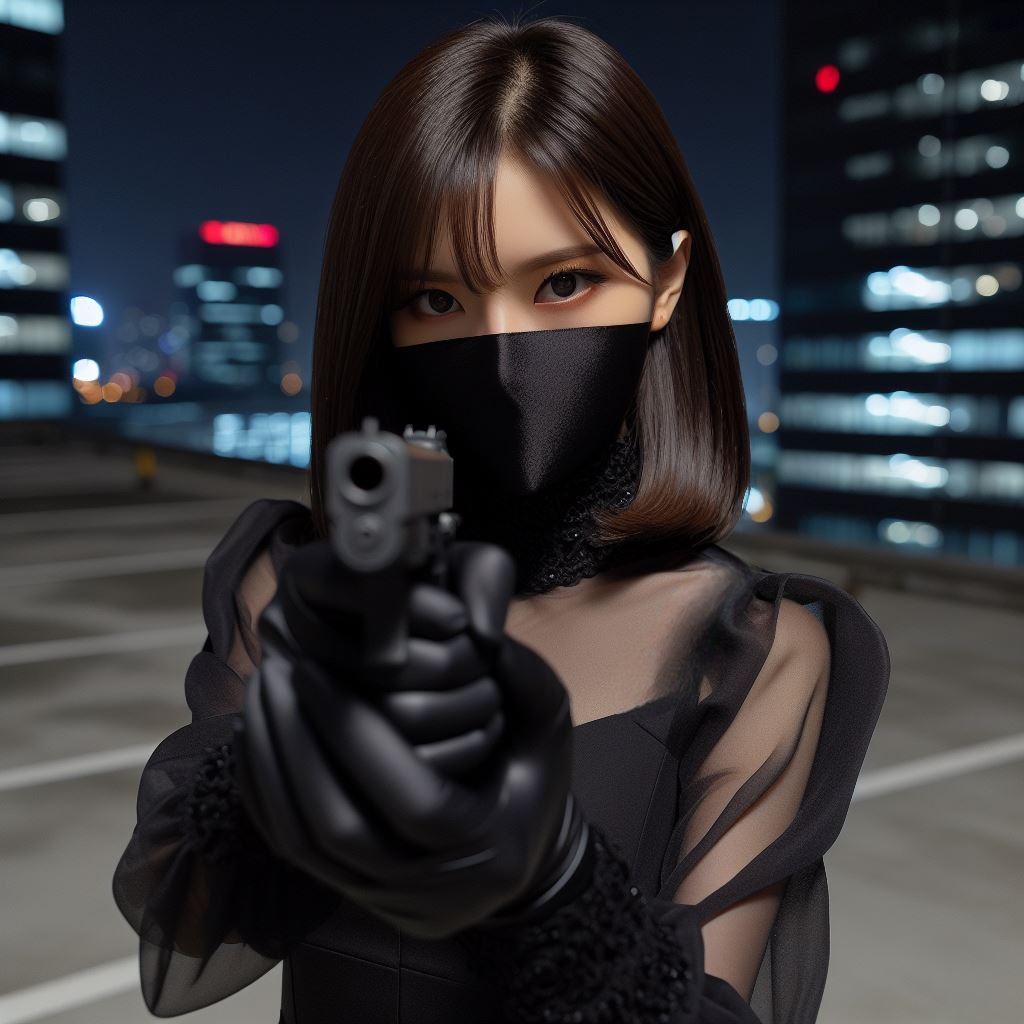 pic4safari's tweet image. Dressed in a sleek stealth fabric that hugged her form like a second skin, she moved with the grace of a panther. When she seized the document, her heart pounding in triumph. As she emerged from the building, a sudden flash of light illuminated the darkness.
What'd she react? 🕵