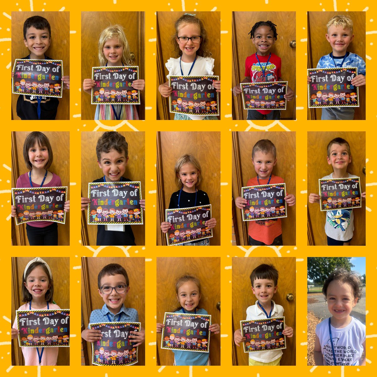 We rocked our first day of kindergarten! ☀️ #fa58share #dg58pride #dg58learns