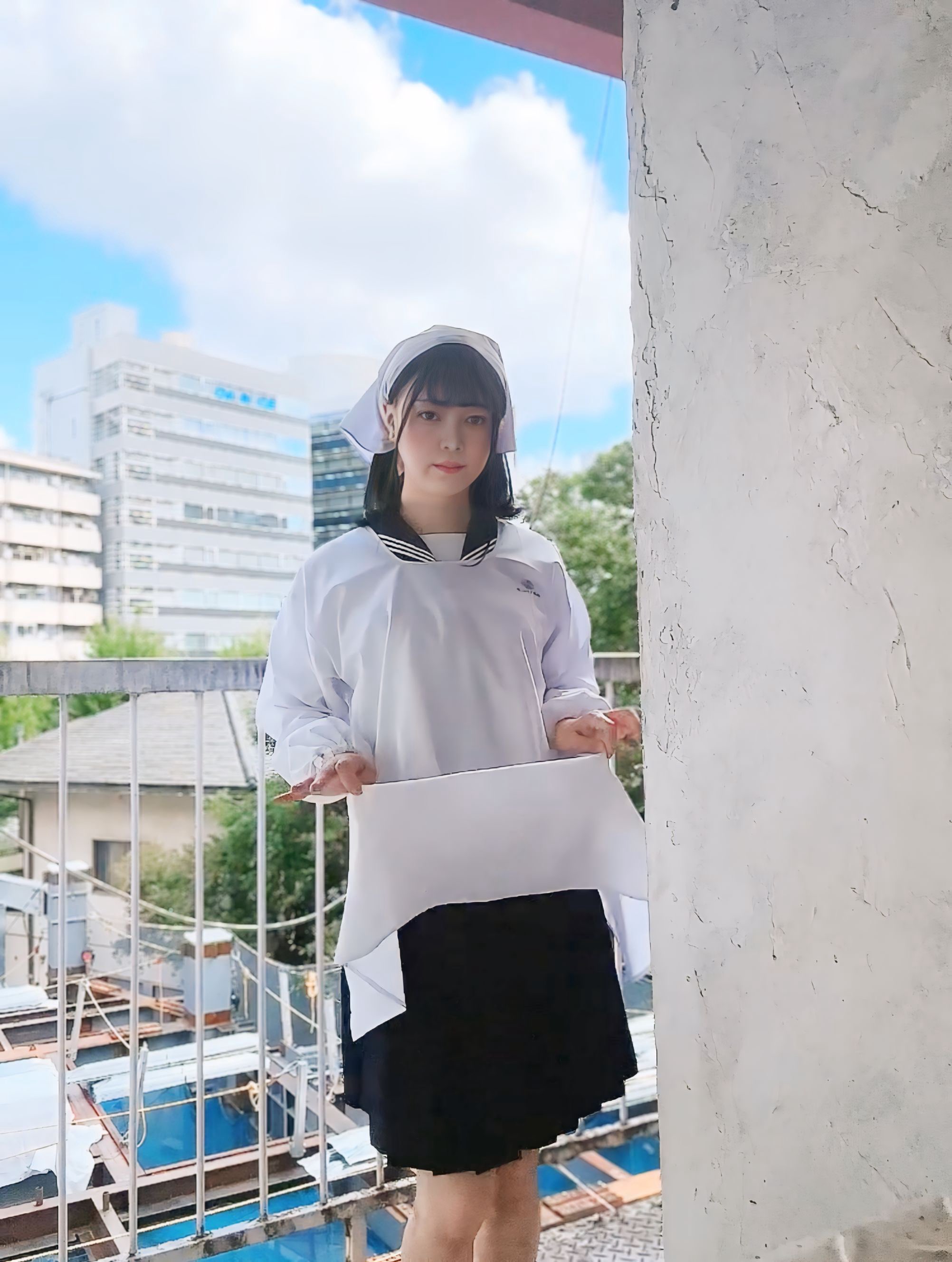 #25017 kiki3　ハルソラタンかっぽう着　オーダー 0420218058240_1