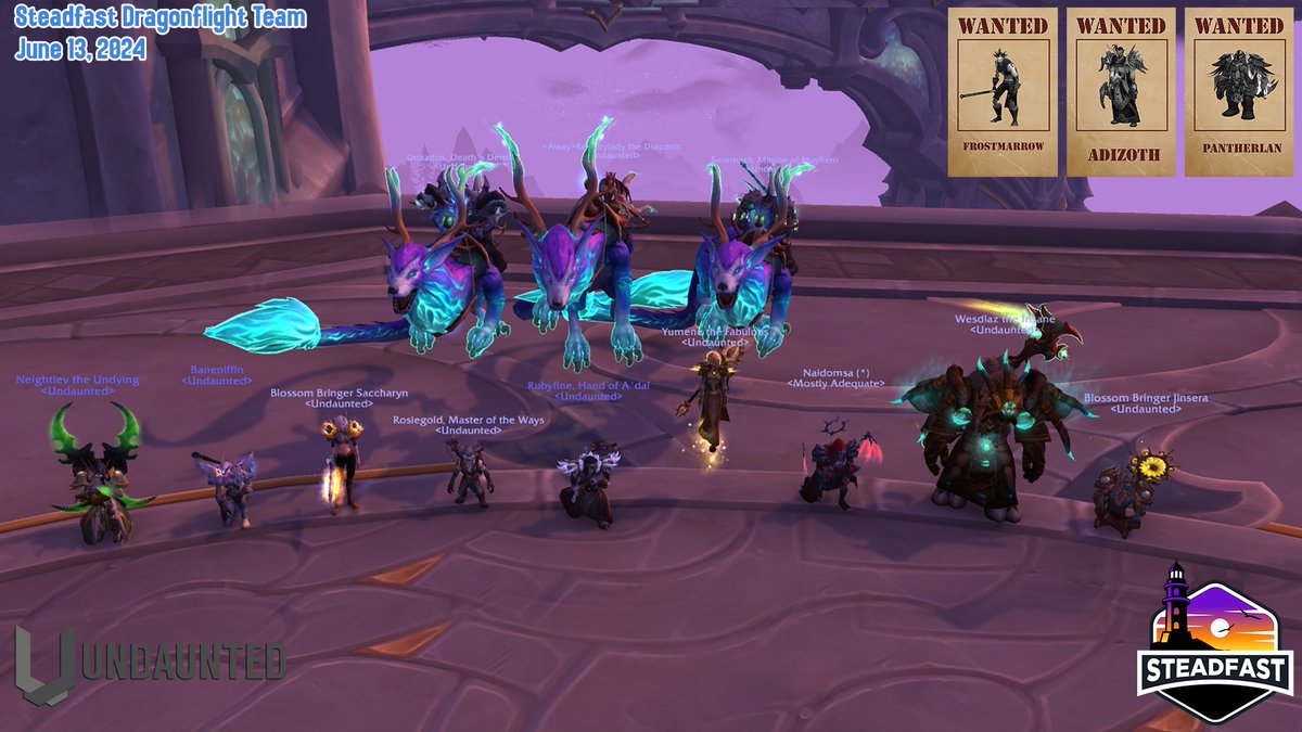 #Dragonflight is coming to close next week, marking the end of an epic journey these past 4 seasons! Our teams have been participating, &amp; while we've missed some raiders along the way, they're with us in spirit. Will you join us on our next adventure? See you in #TheWarWithin! 🤟