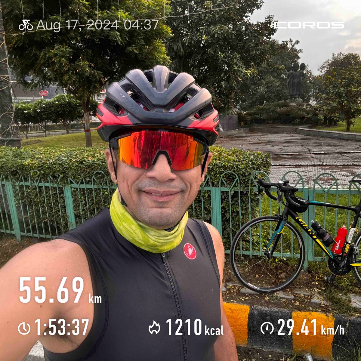 PatankarRishi's tweet photo. Saturday Triathlon 🚴‍♂️🏃 🏊 55 KM , 5 KM, 500 Mts 

#triathlon #running #cycling #swimming #SaturdayMorning #Saturday #FitnGoals #FitnessJourney #FitnessMotivation https://t.co/JLlxstQcw2