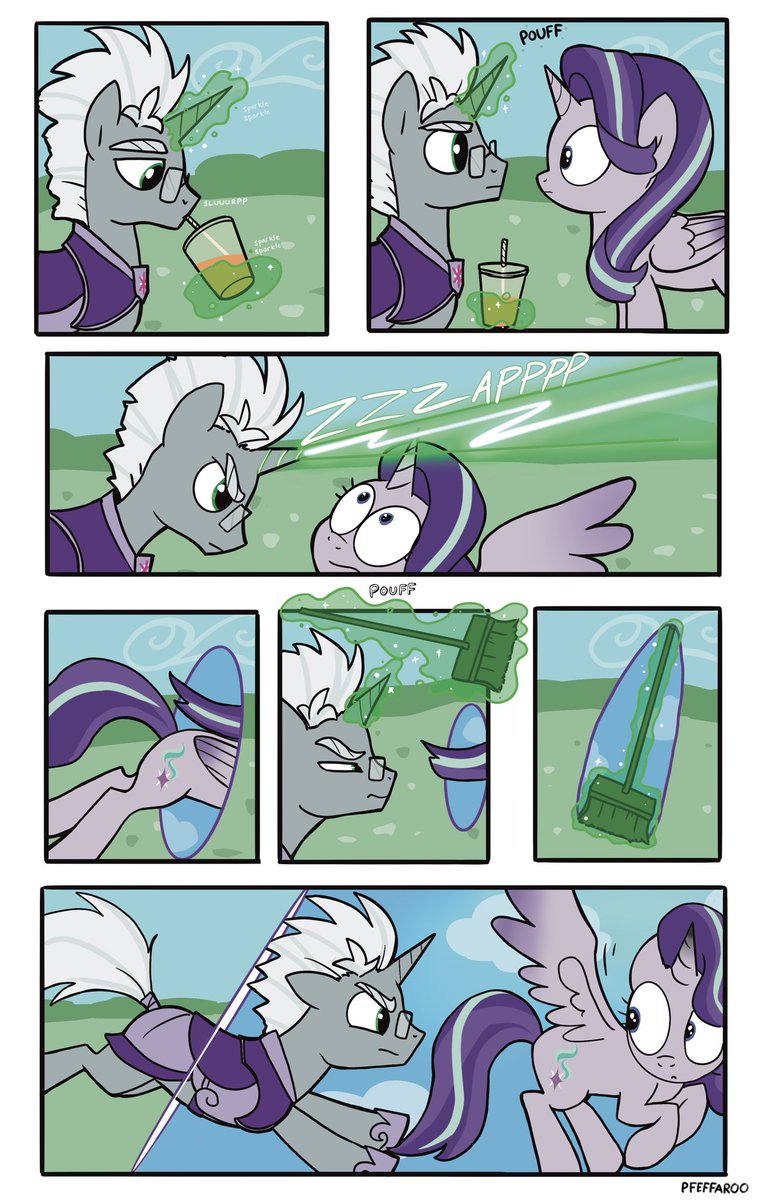 ScopeGuardPony's tweet image. &quot;Oh no, you ain&apos;t gettin&apos; away.  Get your reality-hopping tail back here!&quot;

Artz by @pfeffaroo_art, inspired by @ForgaLorga&apos;s Glimmer adventures.