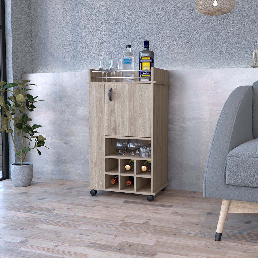 cosmiccaveman12's tweet image. Elevate your home bar with the Reese Bar Cart! 🍷✨ Features six wine cubbies, a single door, and smooth-glide casters in a chic light gray finish. Perfect for any gathering. Get it at cosmicmancaves.com 🌟 #HomeBar #BarCart #EntertainingEssentials
