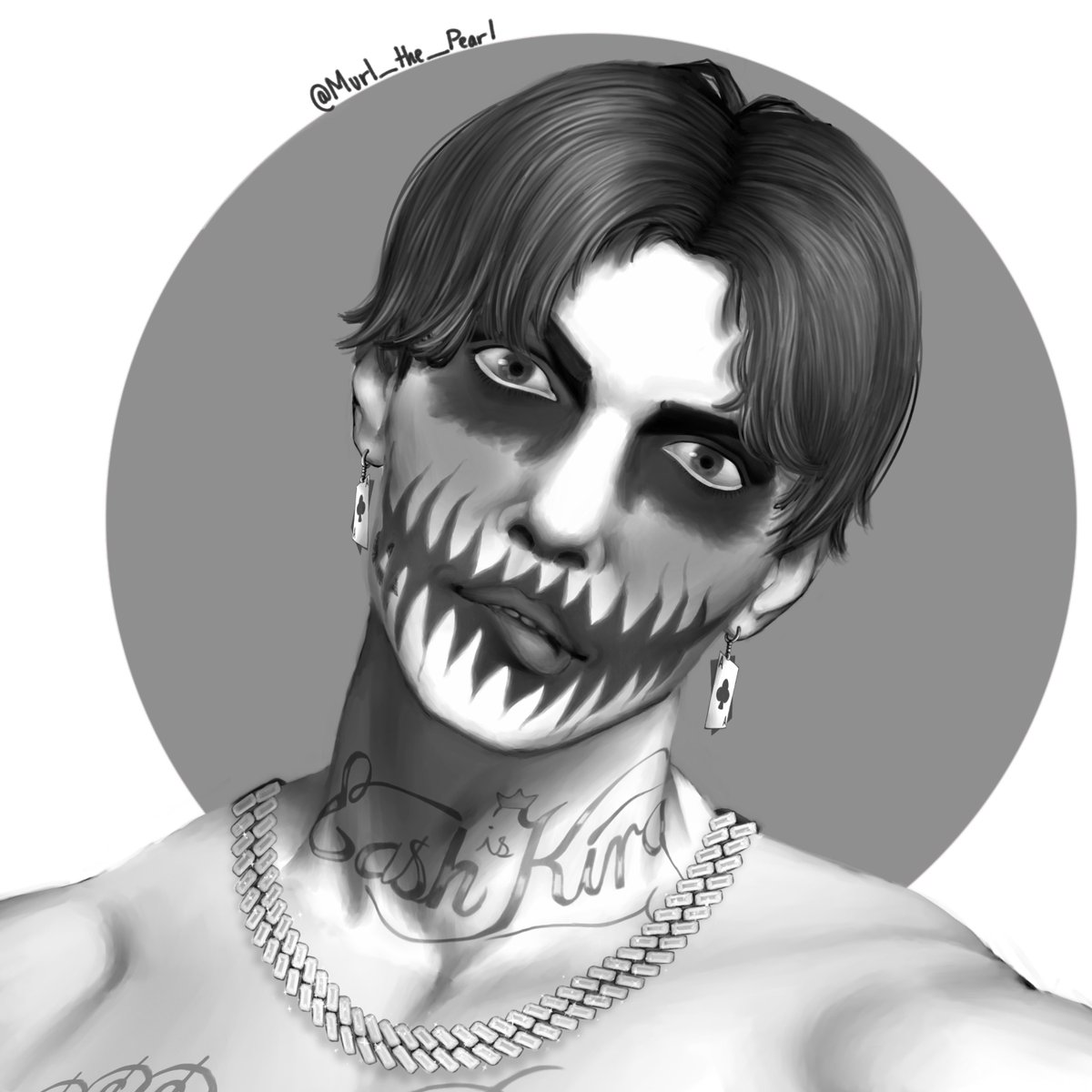 Why is Bozo kinda…

Idk I wanted to draw Bozo embracing his inner yuckboy :)
#nopixelfanart #gtarp