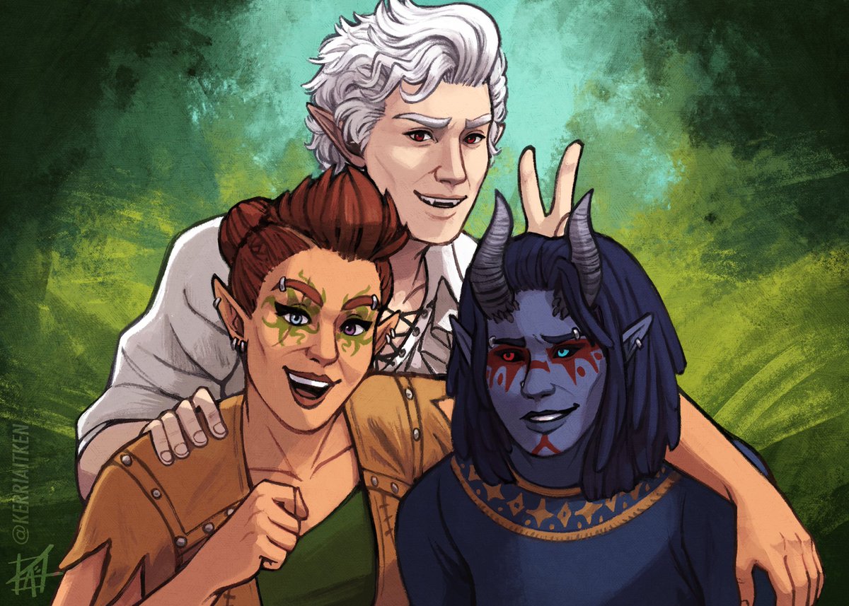 Been watching <a href="/neilnewbon/">Neil Newbon - gathering party for BG3</a> and <a href="/Devilligan/">Tom De Ville</a> play BG3, oh the chaos #bg3 #BaldurGate3 #astarion