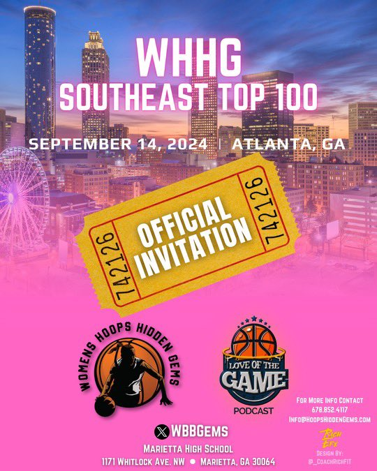 Thank you so much for the invitation to the event <a href="/WBBGems/">Womens Hoops Hidden Gems</a> #WHHGTop100