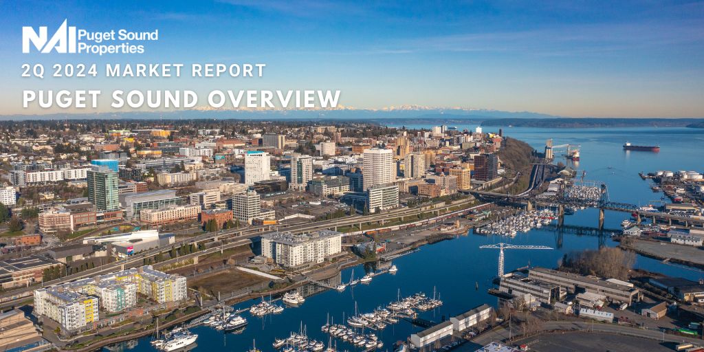 NAIPSP's tweet photo. Our 2Q2024 market report is out! Download your copy for a comprehensive overview of the Puget Sound area's office, industrial and retail markets: https://t.co/2qPwMKZMus https://t.co/AjfpMsEo8a