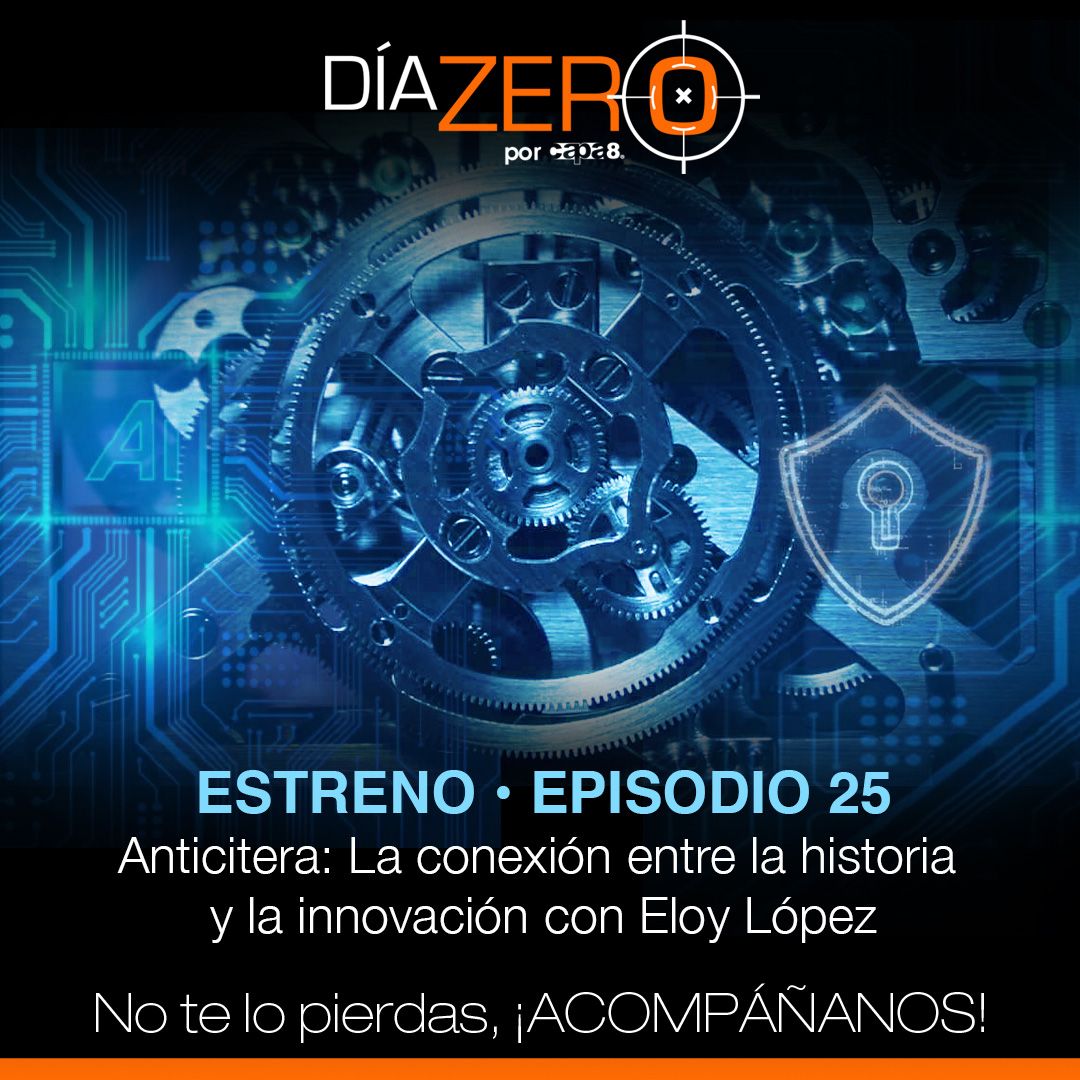 Contacto_Capa8's tweet photo. Exploramos el fascinante proyecto #Anticitera con Eloy López, quien nos cuenta cómo su proyecto conecta la historia y la innovación tecnológica a través del dominio #IA, y su enfoque en ciberseguridad.
Escúchalo en #DíaZero: 
https://t.co/chCay7yXrM
https://t.co/XSgzRC4LZm
#Capa8 https://t.co/zAz7FhyFOv