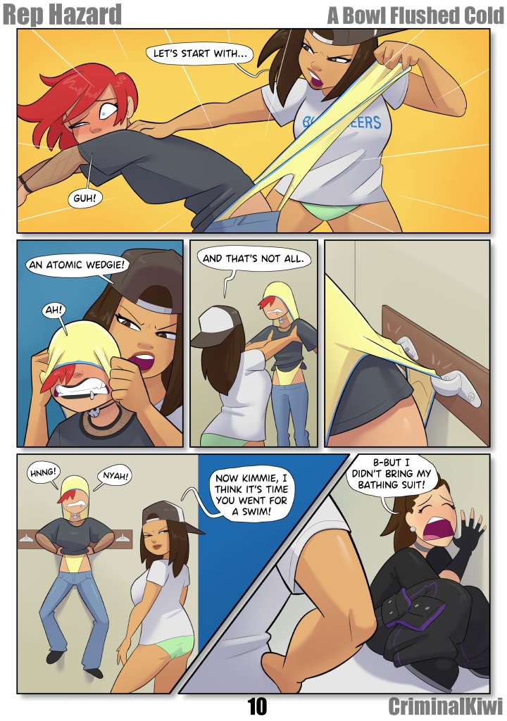 And so, Kim's plan to humiliate Izumi and look cool doing it comes crashing down. Is this what they mean by 'hoisted by your own petard'?