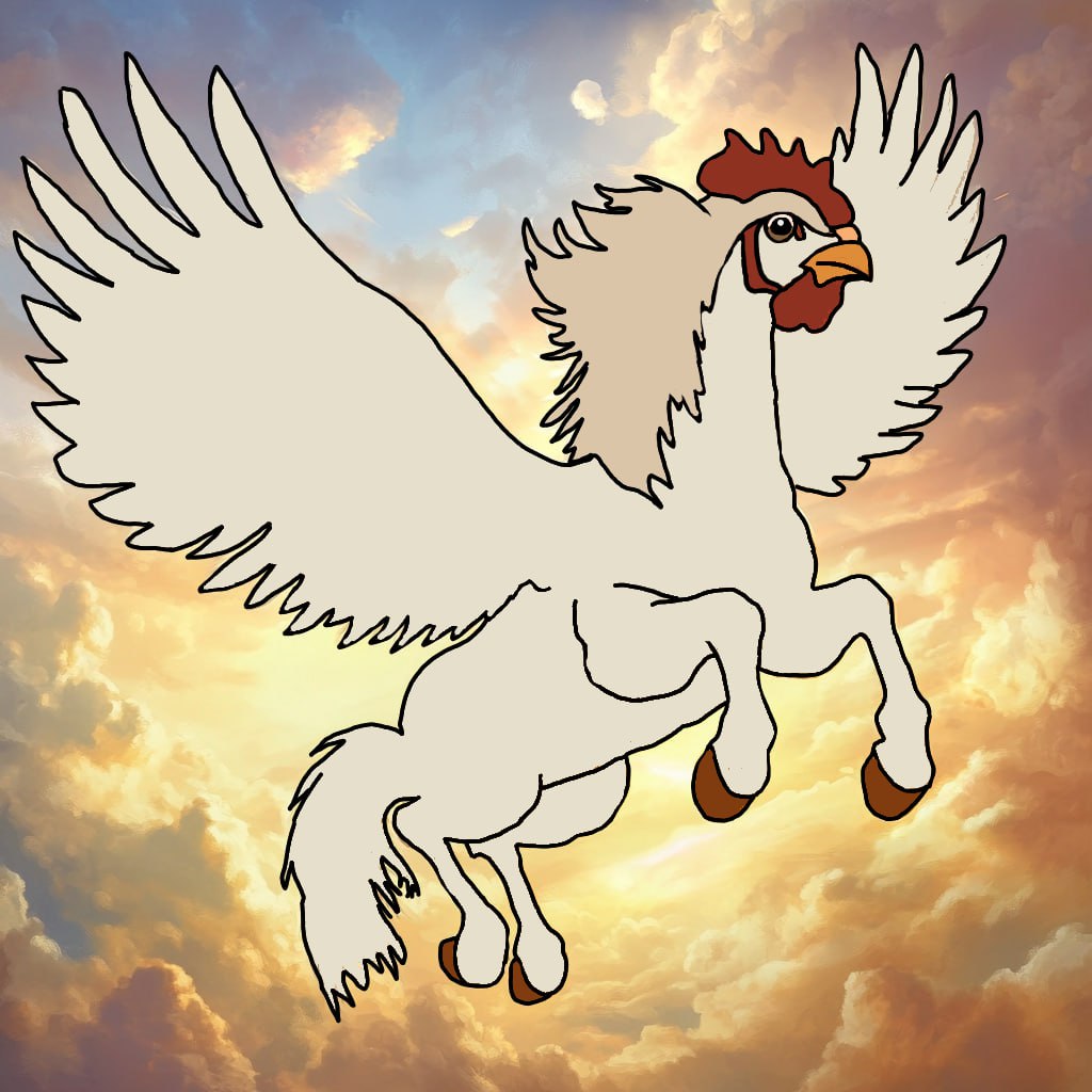 Flying Horse Cock On Sol tweet media