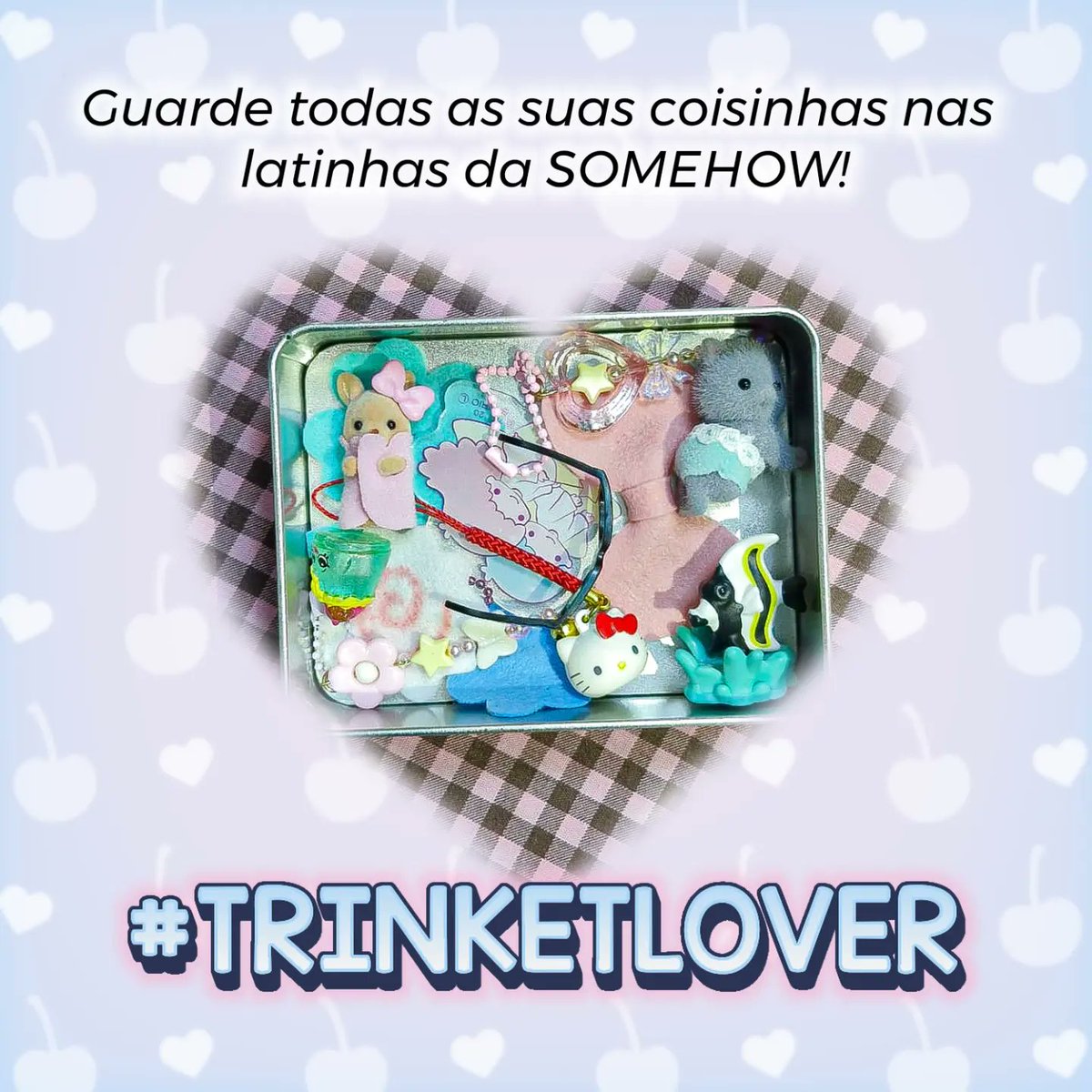 somehow_com's tweet image. agora você vai ter um lugar pra guardar todas as suas coisinhas: as latinhas da SOMEHOW!!
são 2 modelos super fofos pra você escolher💗 

esses e muitos outros produtos vão estar disponíveis na nova season "Sweet World", mais informações em breve!