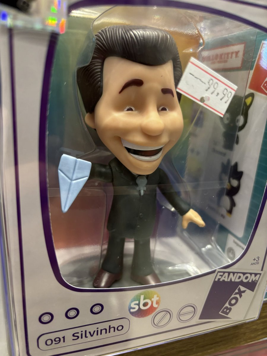 checkmatthtv's tweet photo. pensando em comprar esse funko do silvio santos pra revender por mil reais quando ele morrer https://t.co/TEFzbb7qrE