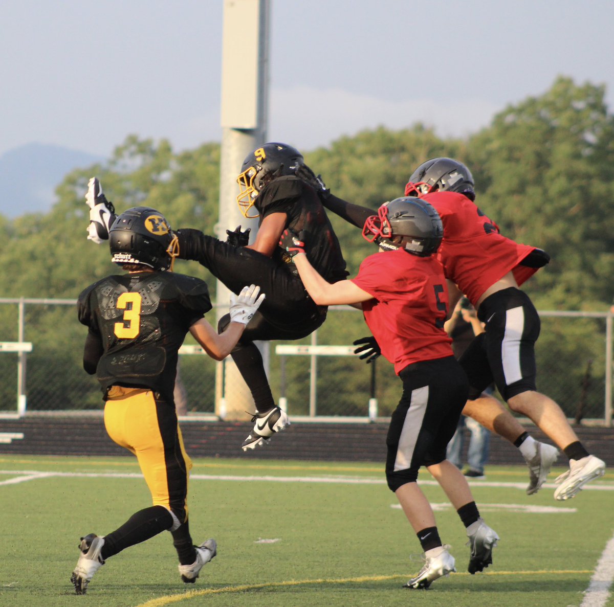 Keyser/Petersburg Scrimmage. 
<a href="/GoldenTornadoFB/">KHS Football</a> 
#wvprepfb