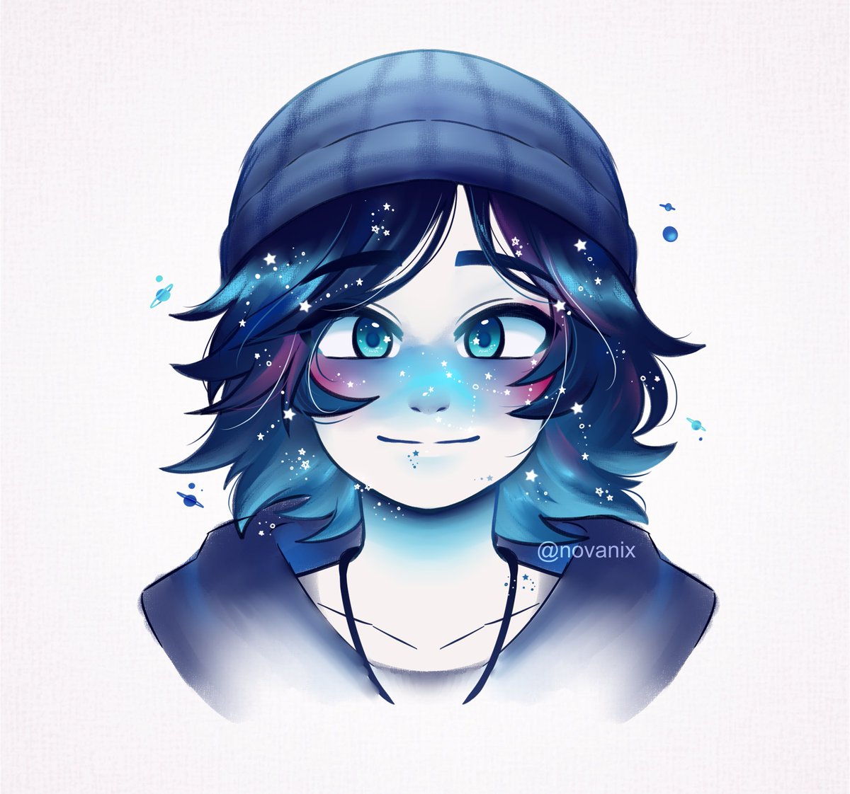 n0vanix's tweet photo. ★.°• Lunares son una hermosa Constelación •°.★

#quackityfanart #quackity https://t.co/LnCMI9d5EU