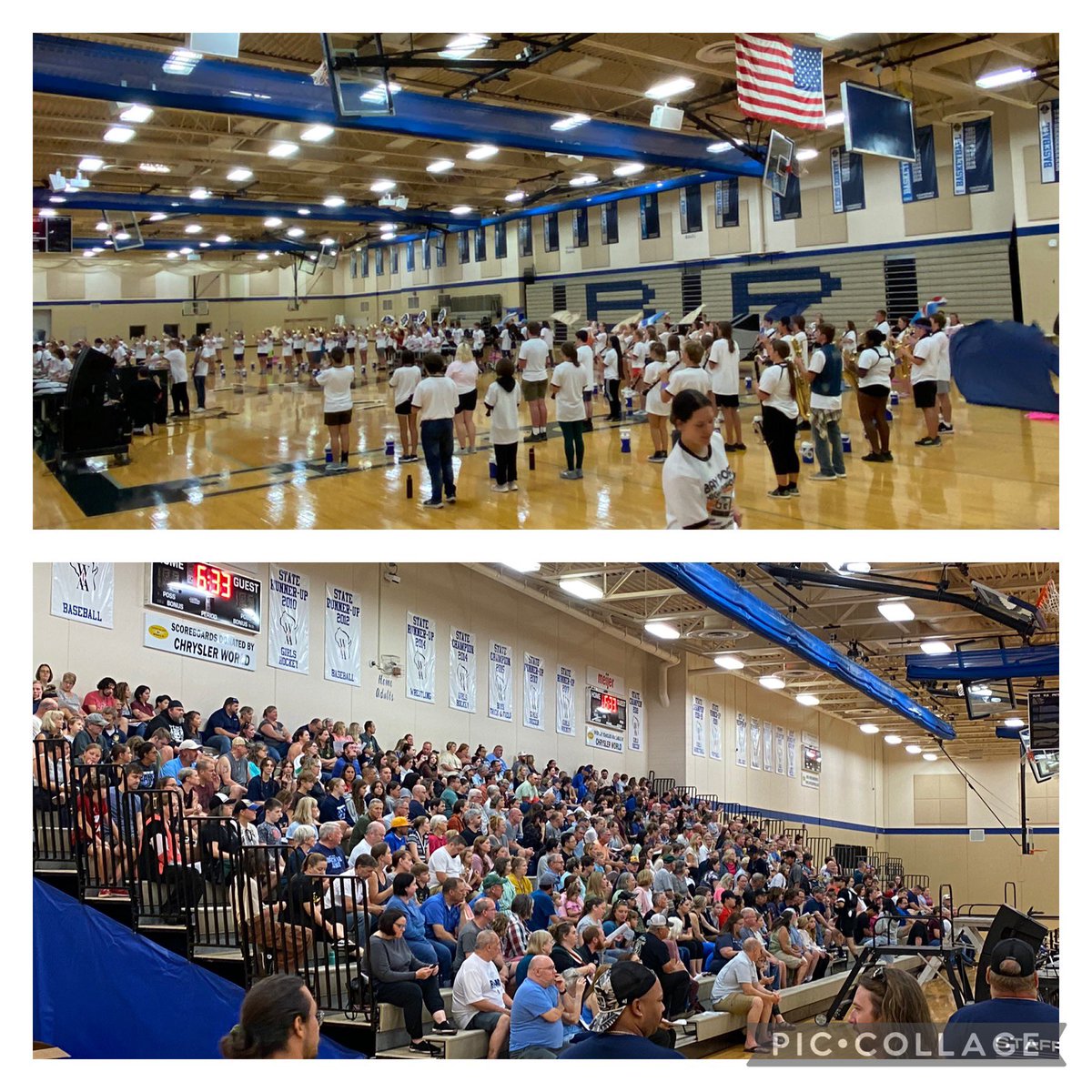 Huge turnout for the <a href="/BayPortBand/">Bay Port Band</a> showcase!