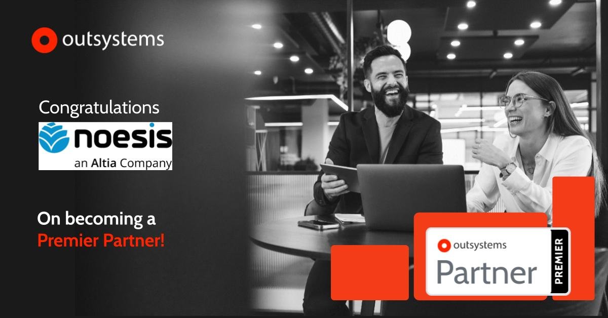 theailowcodelab's tweet image. .@Noesis_Portugal is now an @OutSystems Premier Partner! We&apos;re delighted to announce the elevation of our partnership—it is a testament to our shared commitment to transforming businesses through innovative #lowcode solutions. #OutSystemsPartner