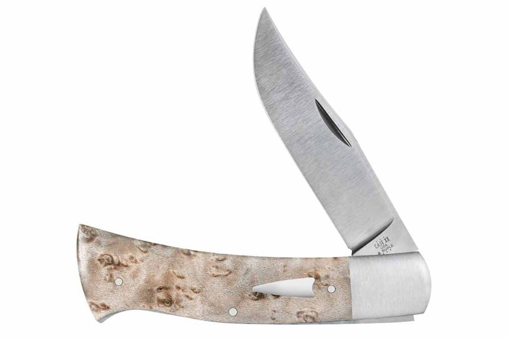BladeMagazine's tweet photo. Blending mastery with might, the Case Axe Handle Lockback is the epic result of Case's prowess and Bill Ruple's custom wizardry. A first-time collab for the record books! https://t.co/7vhu4IUdzp ๐ค๐ช #CaseKnives #BillRuple #BladeCraft #LockbackLegacy #CutAboveTheRest https://t.co/4n7fTBbY8Z