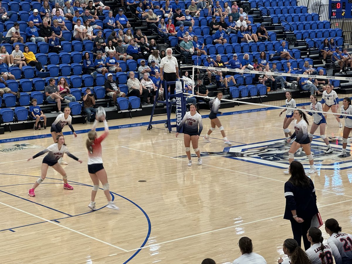 Napoleonsports's tweet photo. Lady Cats starting the season at Defiance! Let’s Go Cats! #beatdogs https://t.co/DZf0VTl3EM