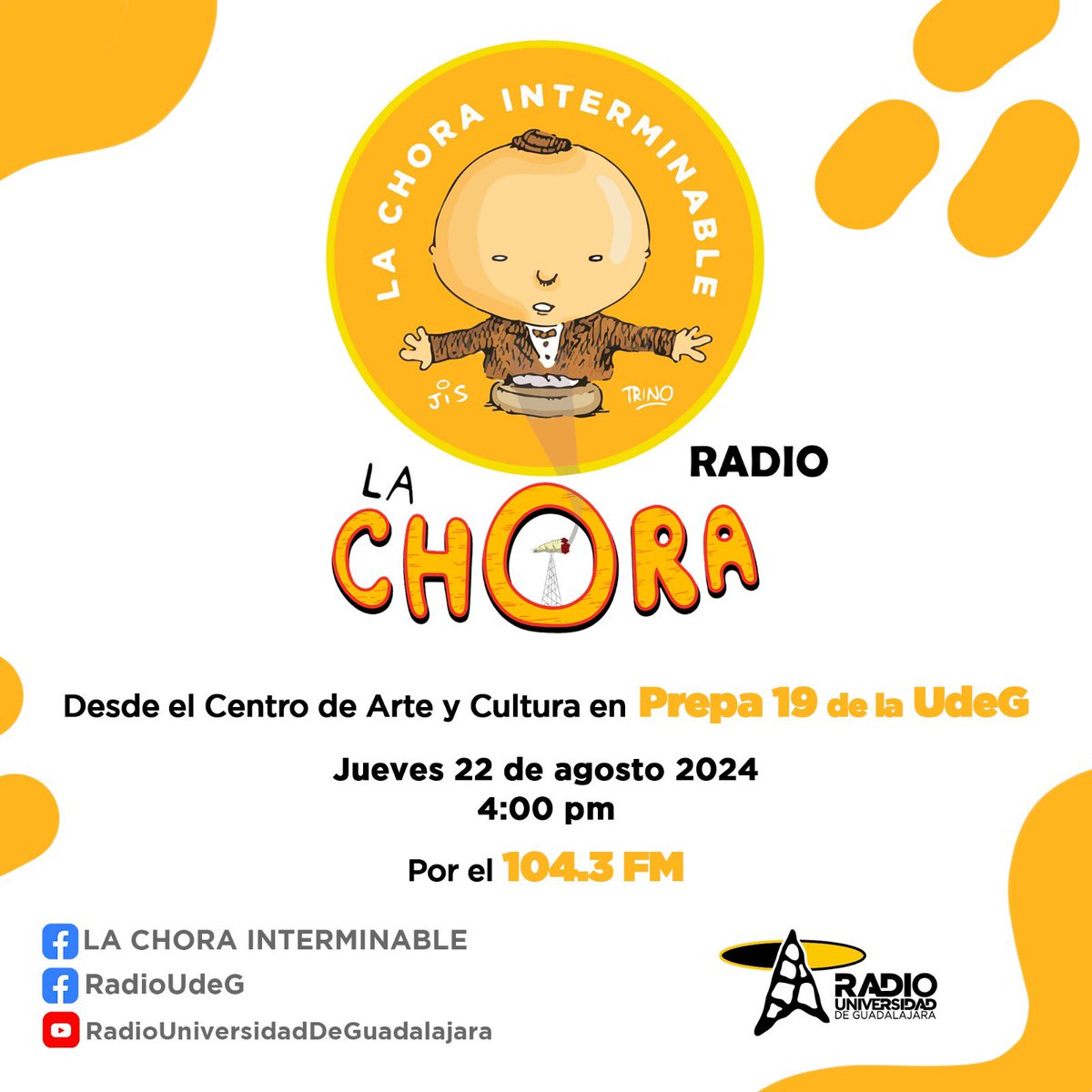 RadioPrepa19's tweet photo. 🚨A T E N C I Ó N 🚨

Radio Universidad de Guadalajara 📻 en #prepa19  

¿Quién se apunta? 😎☝🏻 https://t.co/je7f1nVc5i