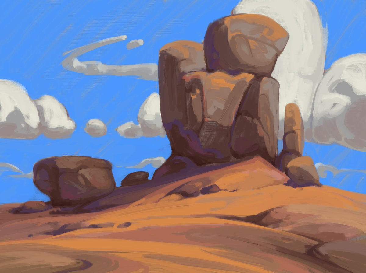 DavidFrasheski's tweet photo. Desert rock shapes (it's whats for dinner) https://t.co/YZl0ynoosB