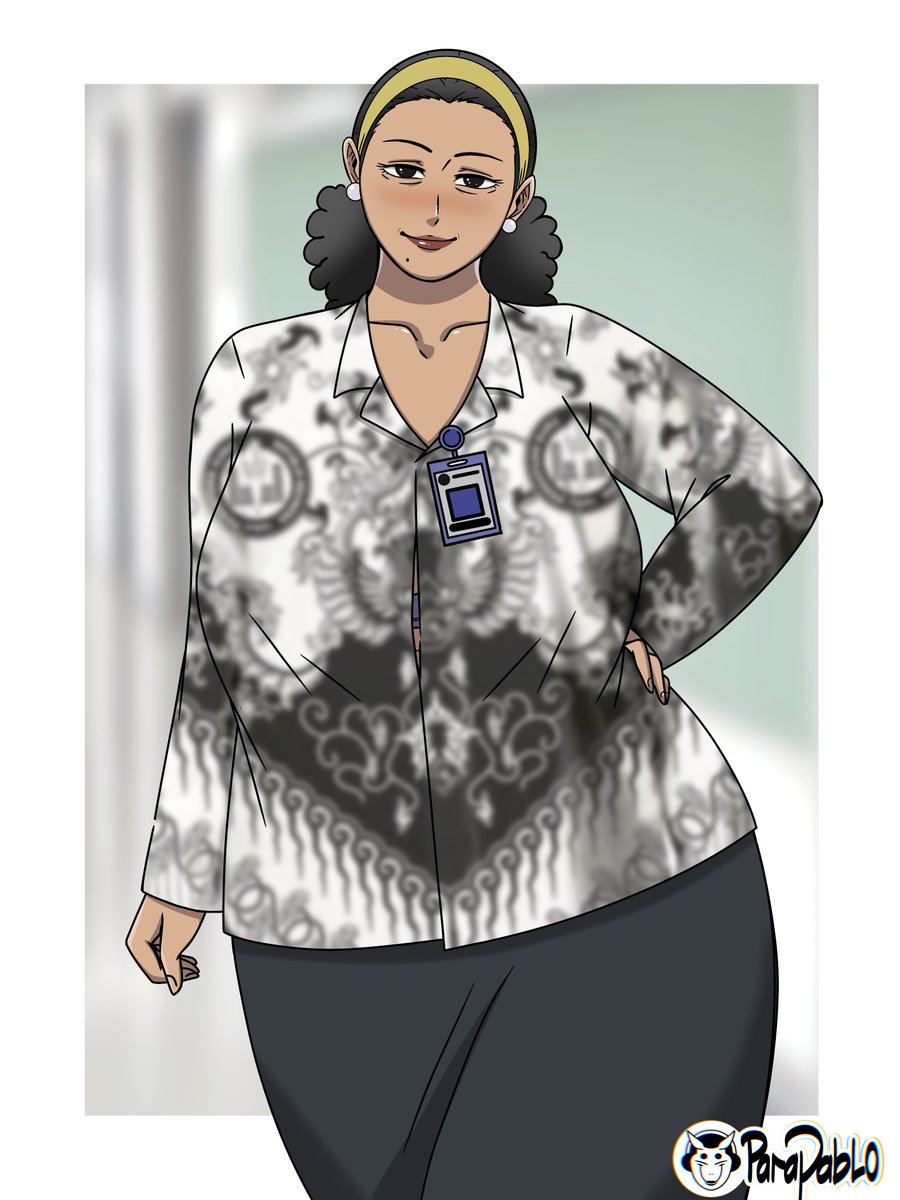 parapablooo's tweet photo. Mrs. Cici 
.
Just made my first OC to start the journey ✨
Mrs. cici is a science subject teacher at a senior  high school. https://t.co/yfwnSfarn5