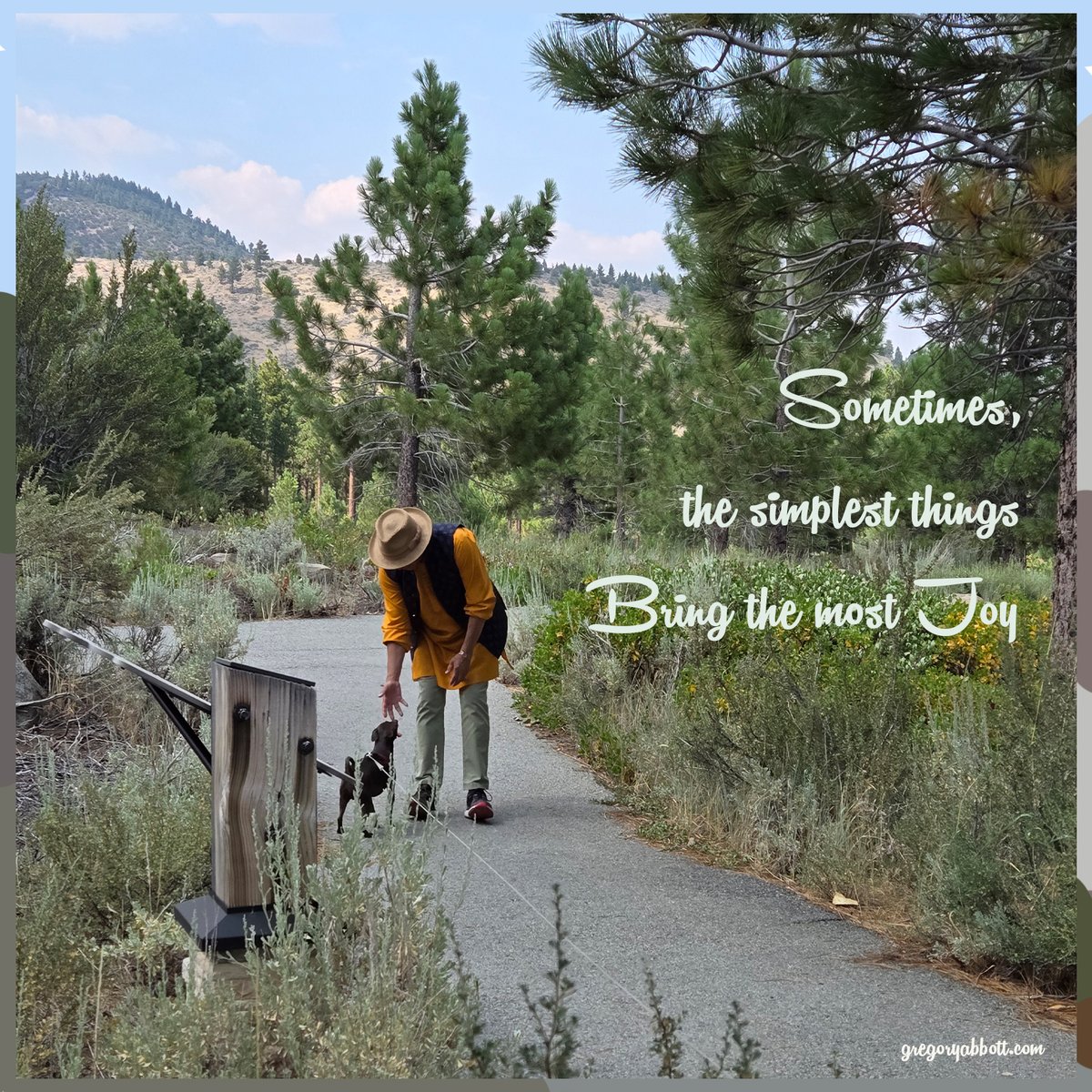 Sometimes, the simplest things bring the most joy. gregoryabbott.com <a href="/gregoryabbott/">Gregory Abbott</a>