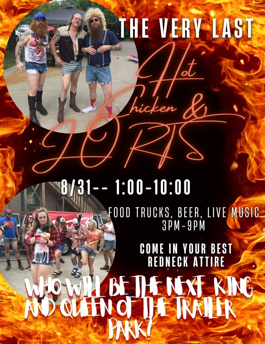 The last Hot Chicken &amp; Jorts! #lovethepeople #lovethebeer #beerhugsandrockandroll #pizzaandbeer #middletn #drinklocal #craftbeer #mayday 🍕🍺