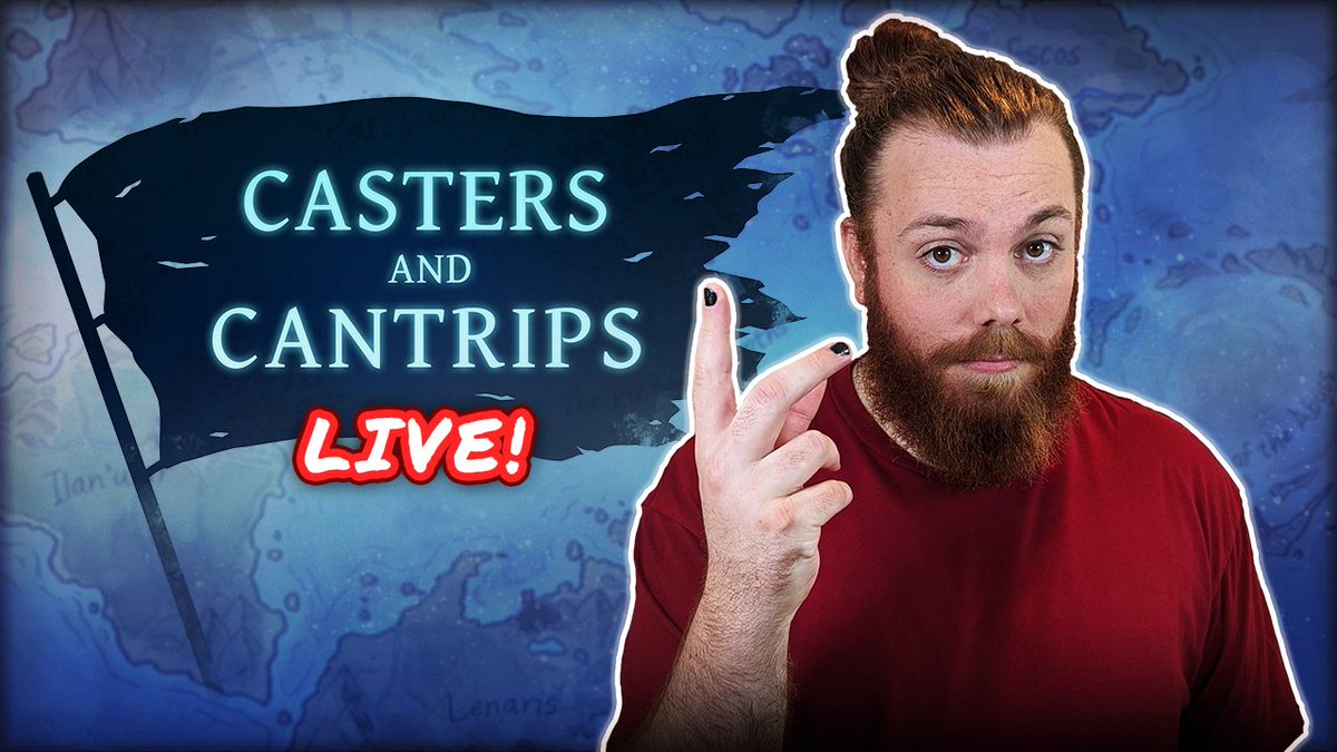 Greetings Adventurers! Join us tonight at 6pm Pacific/ 9pm Eastern for Episode 49 of Campaign 2. The party has finally made it back to pirate island!

#dungeonsanddragons #dnd5e