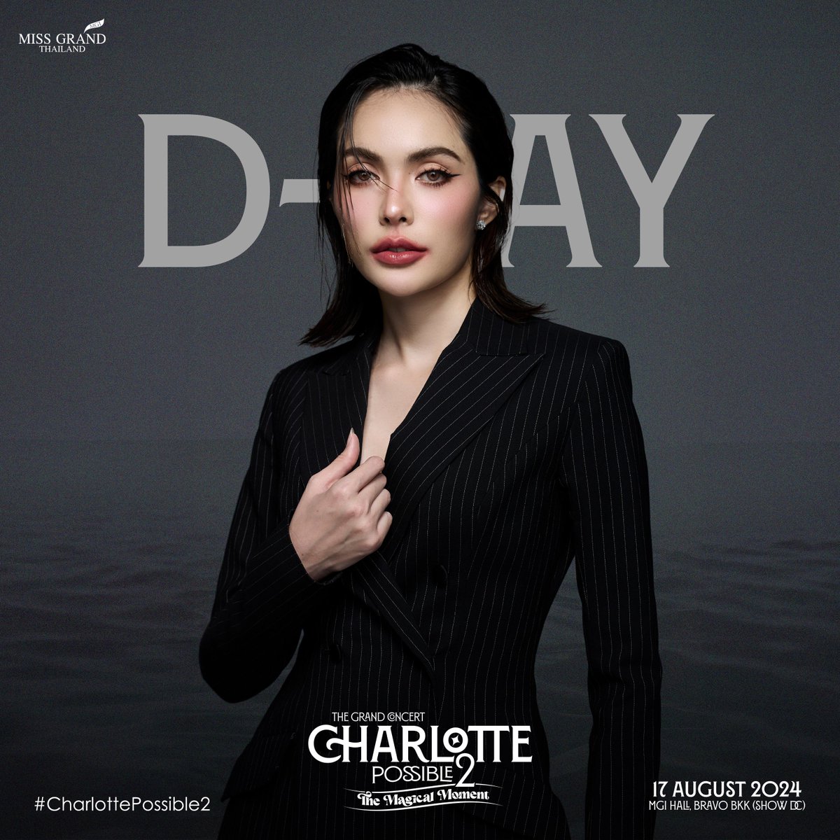 ﾟ✧* 💫 The wait is over—get ready for a new MAGICAL MOMENT coming in just a few hours. See you there! ✨

แล้วพบกันวันนี้ที่ The Grand Concert Charlotte Possible 2 𝗧𝗵𝗲 𝗠𝗮𝗴𝗶𝗰𝗮𝗹 𝗠𝗼𝗺𝗲𝗻𝘁 17 สิงหาคมนี้ ณ MGI HALL ชั้น 6 ศูนย์การค้า BRAVO BKK 🪄 *:･ﾟ