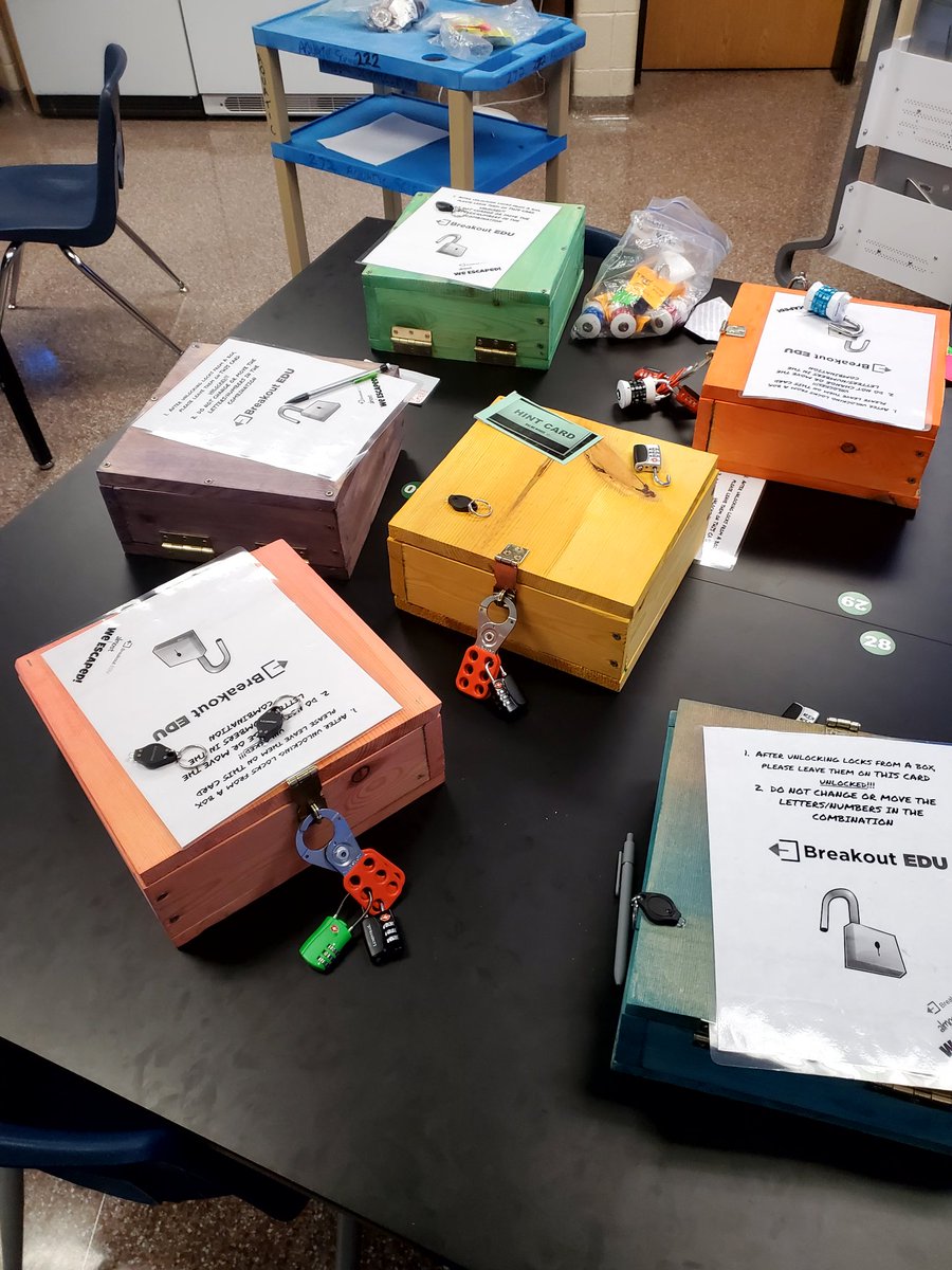 EGiles (@egiles_ko) on Twitter photo Utilizing <a href="/BreakoutEDU/">Breakout EDU</a> to review class expectations, lab safety, and SDS sheets. A day full of higher order thinking and collaborating! Able to learn so much about how Ss work together, and work through challenges. <a href="/KISD_CTE/">Klein ISD Career & Technical Education</a> <a href="/KleinOak/">Klein Oak HS</a> Utilizing <a href="/BreakoutEDU/">Breakout EDU</a> to review class expectations, lab safety, and SDS sheets. A day full of higher order thinking and collaborating! Able to learn so much about how Ss work together, and work through challenges. <a href="/KISD_CTE/">Klein ISD Career & Technical Education</a> <a href="/KleinOak/">Klein Oak HS</a>