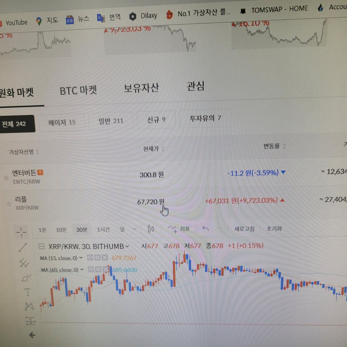 CryptoGeekNews's tweet photo. 🚨BREAKING: $XRP Just Spiked to $67,720 on South Korea's Largest Exchange!! https://t.co/u3U40jrF84