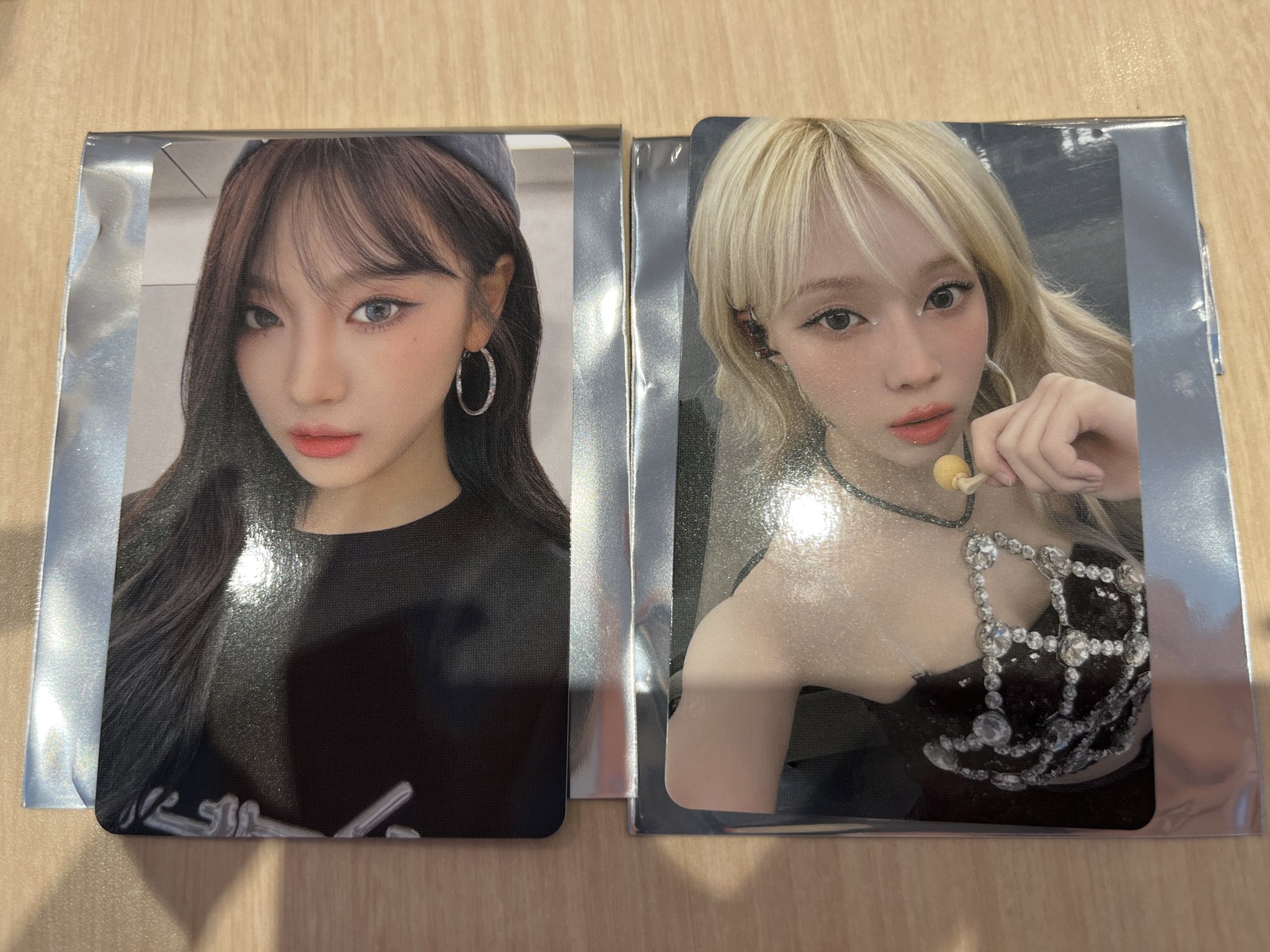 aespa カリナ 直筆 サイン入りポストカード アメリカ rich man aespa