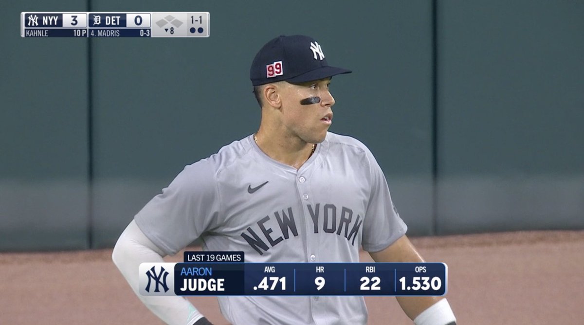 YankeeReport_'s tweet photo. Video game numbers https://t.co/RjleyocdFf