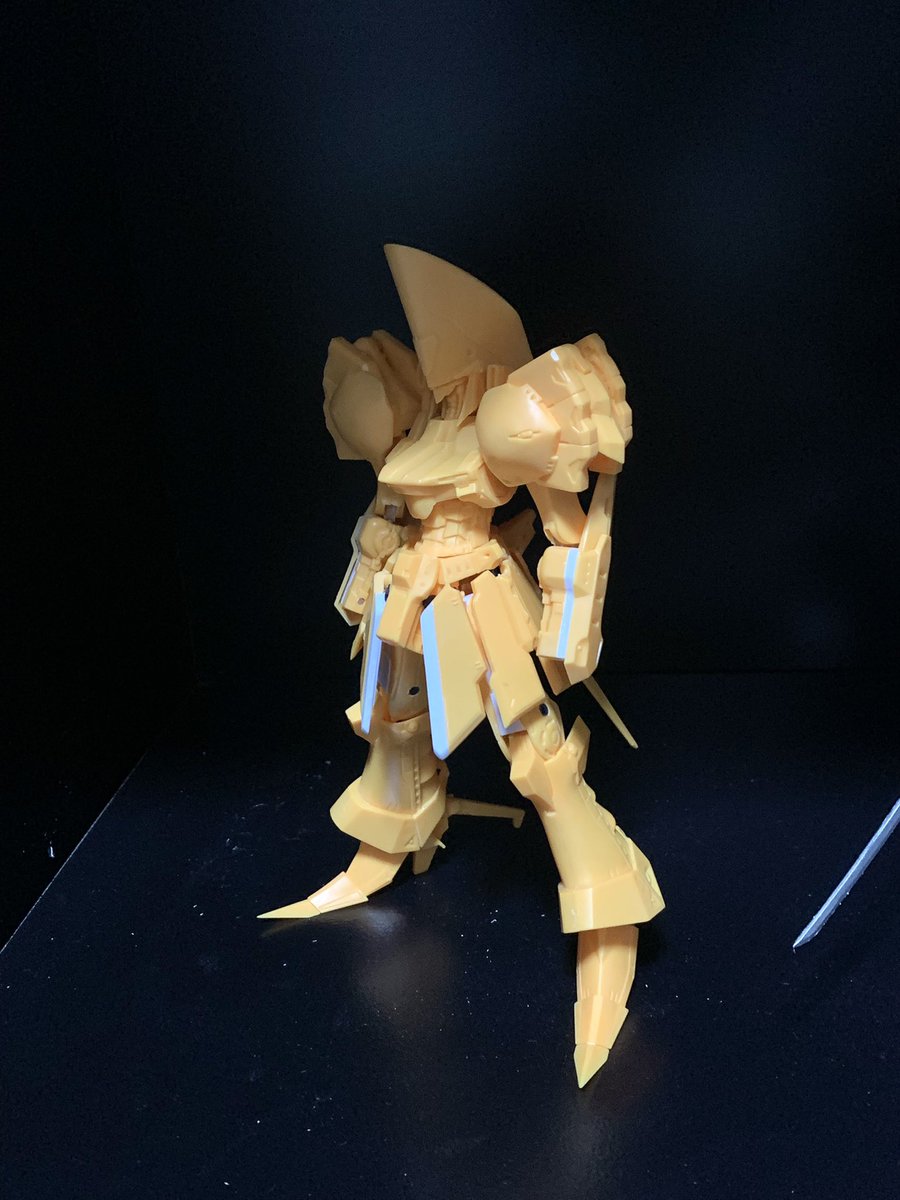 WAVE 1/144 ナイトオブゴールド 完成。imsは1/144出して無いから旧
