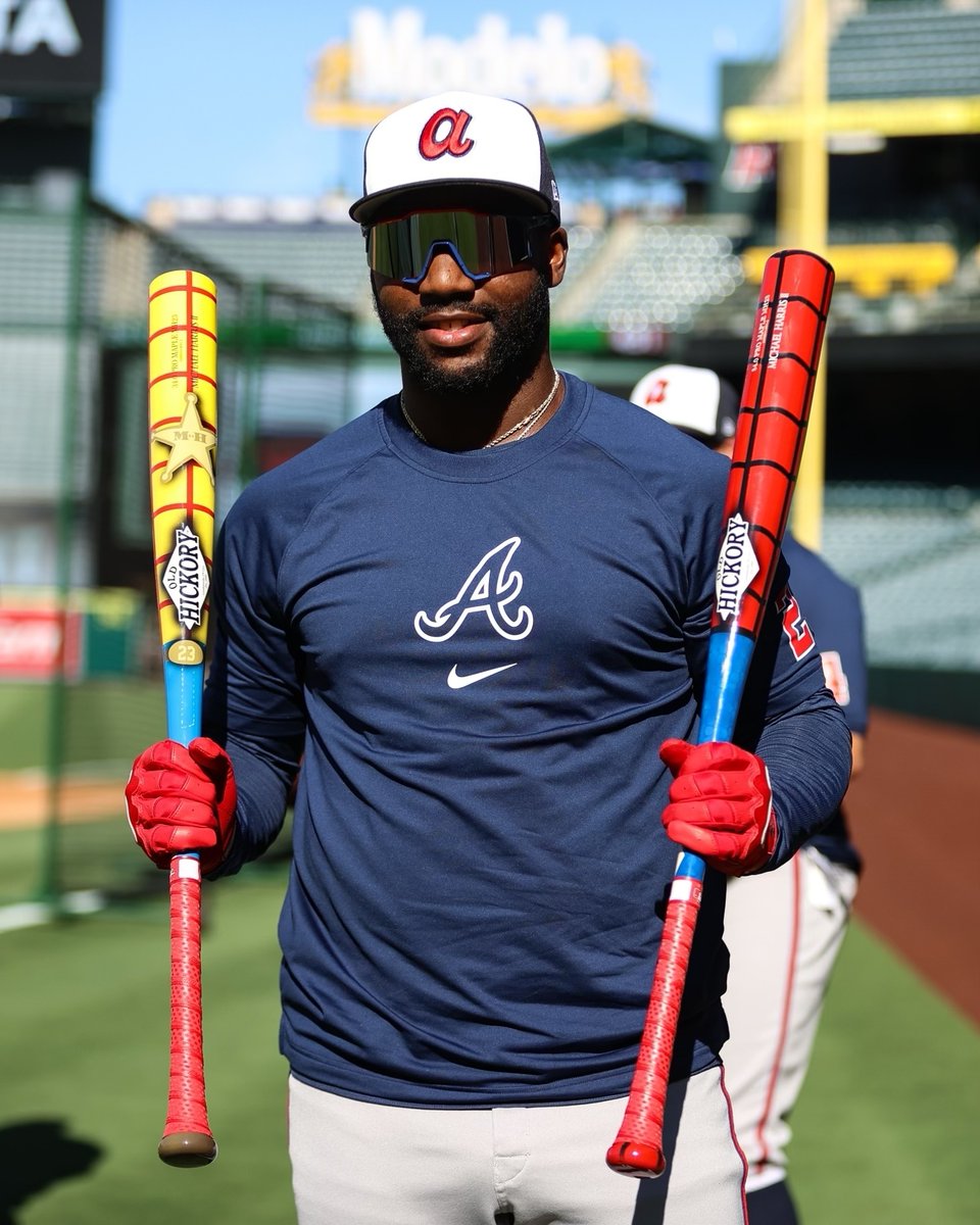 Michael Harris II's Spider-Man and Toy Story-themed bats are incredible 🔥