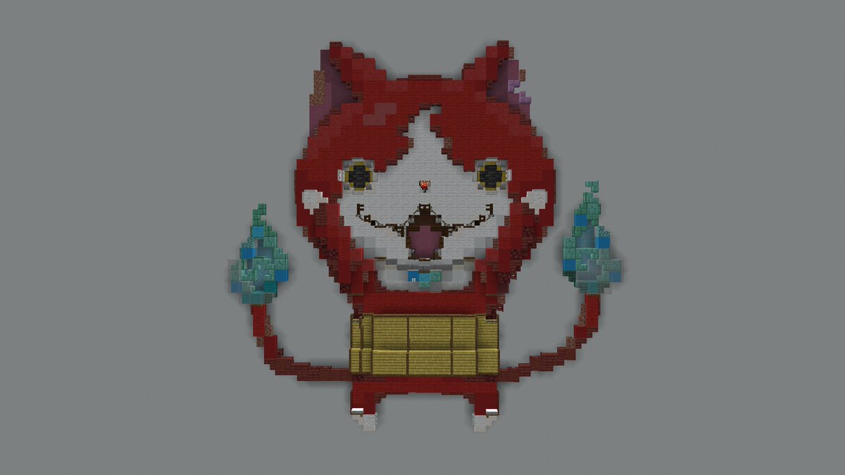 ジバニャン    #Minecraft