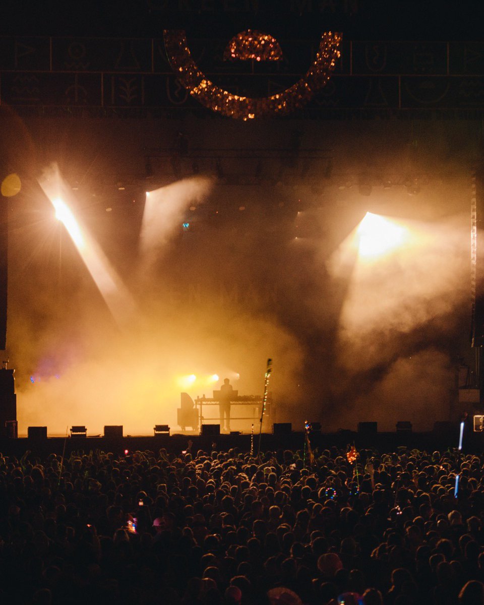 GreenManFest's tweet photo. Skyward bound. A trip to the outer limits with @Jon_Hopkins_ 💫 https://t.co/5ft5D24zNA