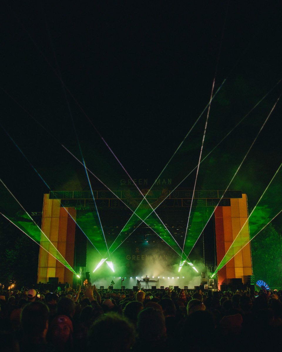GreenManFest's tweet photo. Skyward bound. A trip to the outer limits with @Jon_Hopkins_ 💫 https://t.co/5ft5D24zNA