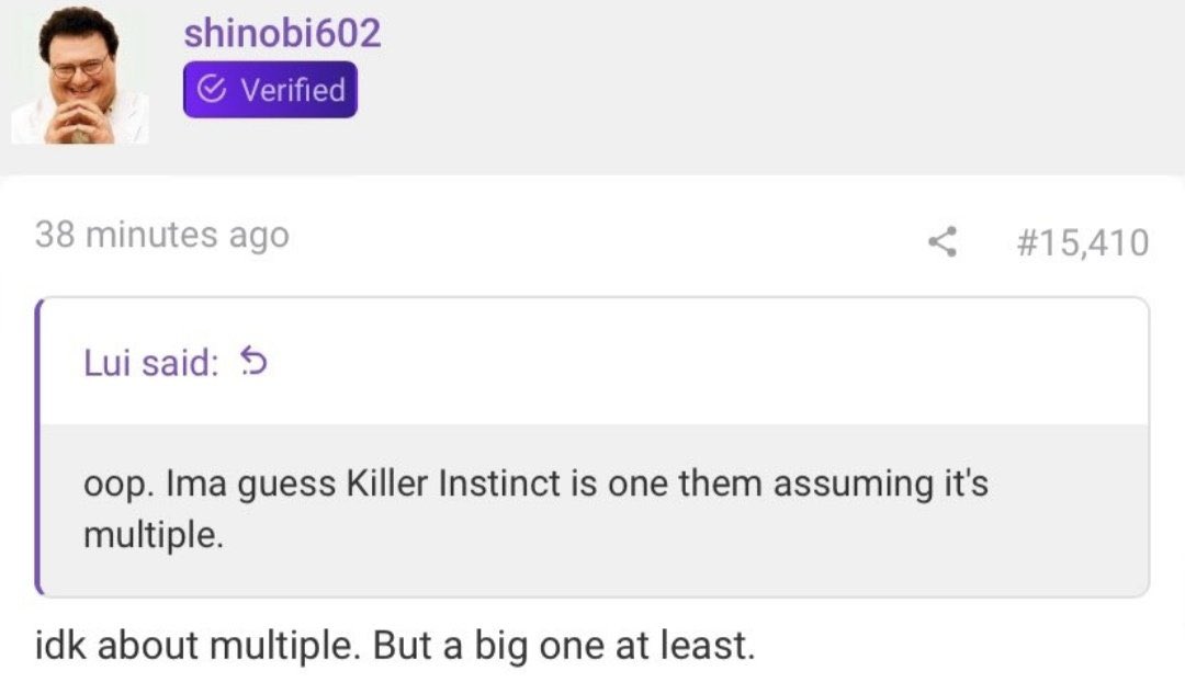 astaranx's tweet photo. The so called "insider" @shinobi602 deleted his message saying a big Xbox game is coming to PS5.
It should serve you as a lesson to not believe frauds and stick to official news instead. https://t.co/ZmoGXGLDZy