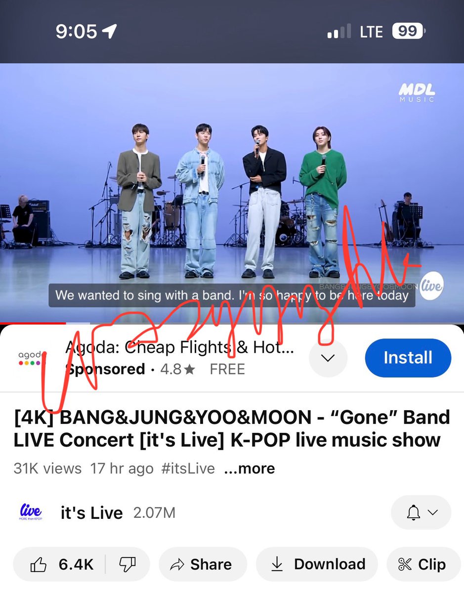 crazyyyyhk's tweet photo. #itsLive_event_BANG_JUNG_YOO_MOON 
비에이피 사랑해 🫶🏻💚 https://t.co/Aeib7515ze