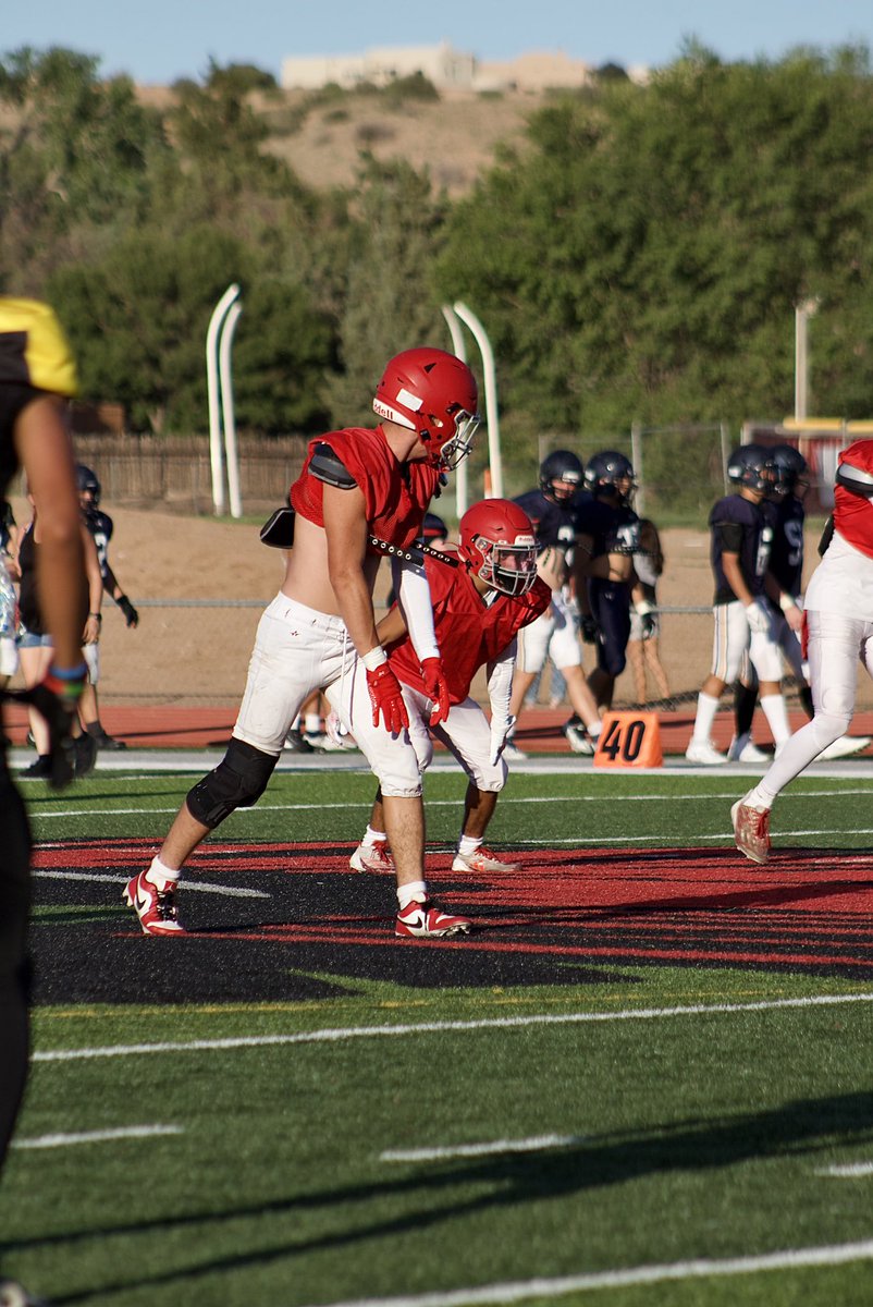 gabettrujillo's tweet photo. one week out exactly, ready for my senior season 
@BernalilloF @PrepRedzoneNM @JamesDYodice https://t.co/Ox8LB79GeH