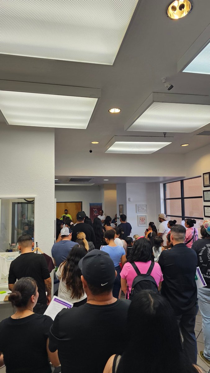 Massive turnout at <a href="/IHFLasVegas/">Immigrant Home Foundation / Casa del Inmigrante</a> as people prepare to apply for #ParoleinPlace. This program will help thousands of Nevadas and I'm proud of <a href="/POTUS/">President Donald J. Trump</a> and <a href="/VP/">Vice President JD Vance</a> for creating this common sense program. When we say elections have consequences, we mean it.