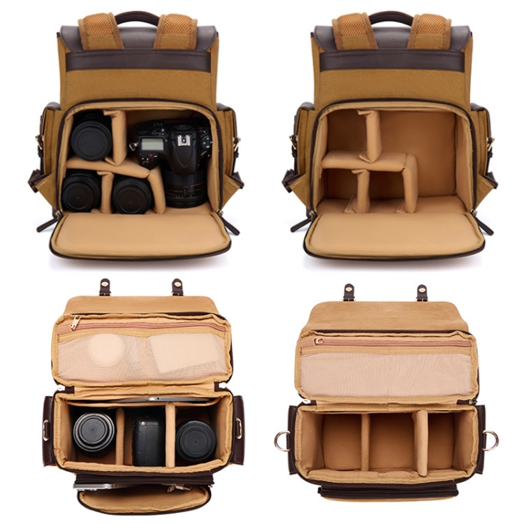 SunskyOnline's tweet image. Cwatcun D126 Double Shoulder Vintage Waterproof Canvas Bag DSLR Camera Photo Bag
Shop Item #: TBD0605114401
More information🔗bit.ly/3WNUEKz
#PhotographyProfessionalVideoBag #CameraBackpack