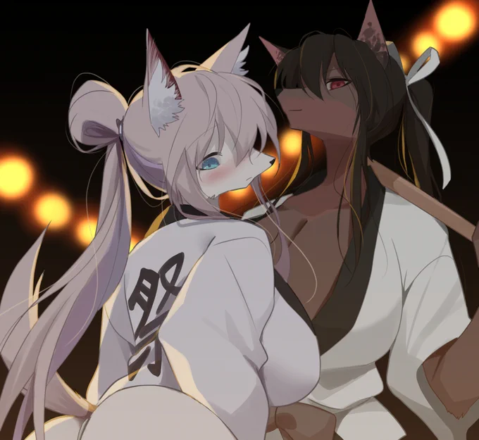 #ケモノ #ハスキーちゃんの一日 