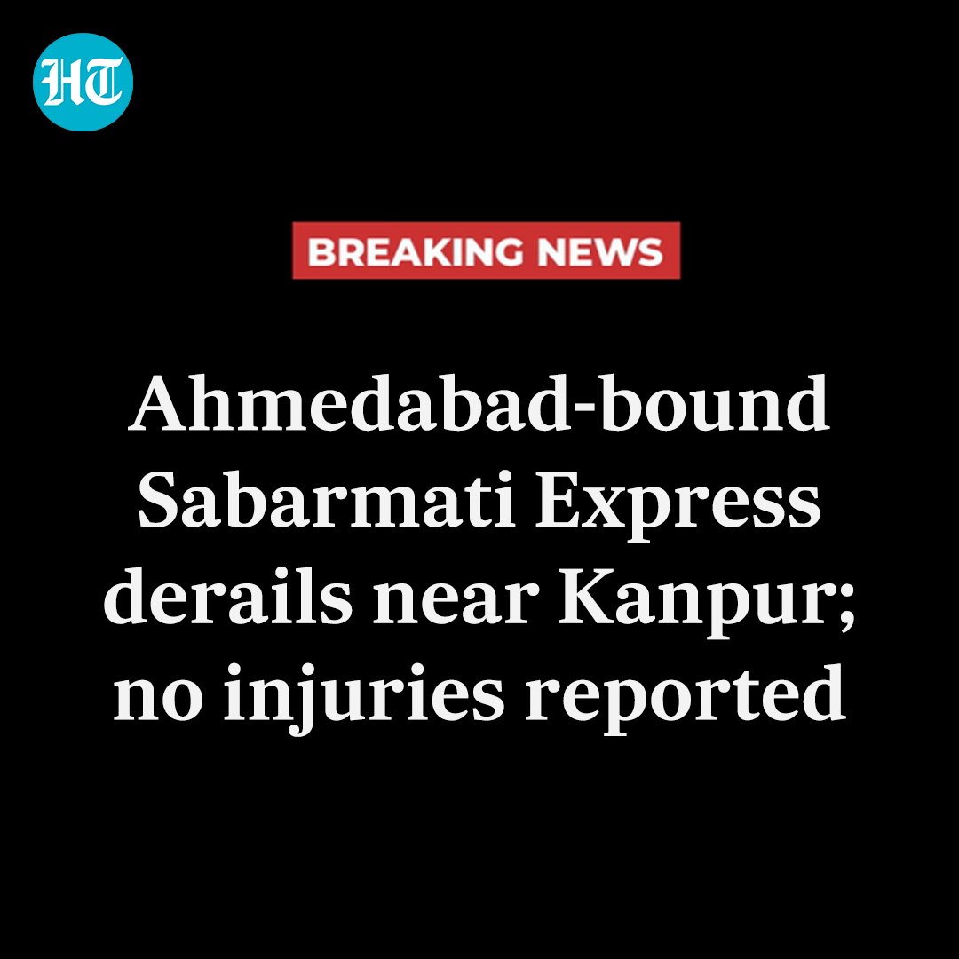 htTweets's tweet image. #BREAKING | #SabarmatiExpress derails, #IndianRailways issues emergency helpline numbers and buses has been dispatched to facilitate passengers' transfer to #Kanpur

Full story 🔗 hindustantimes.com/india-news/ahm…